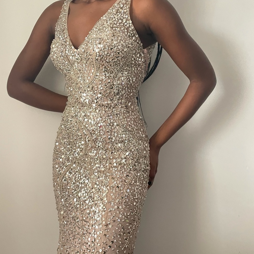 Sequins Prom Dress